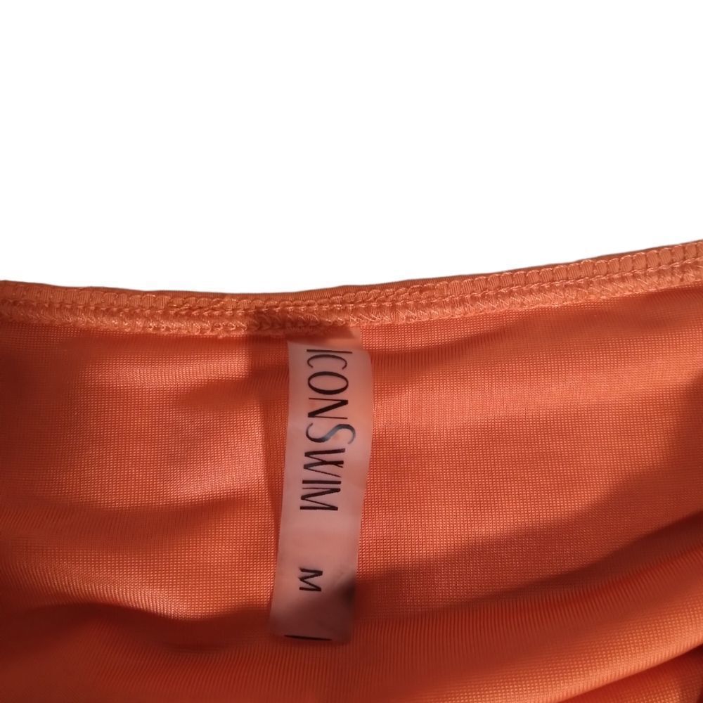 ICON SWIM Orange bikini set 3 pieces - Picture 7 of 11